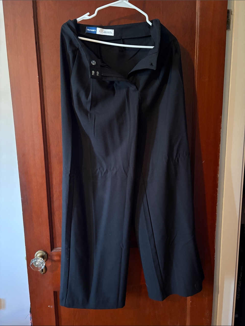 Old Navy Black pants  with Button Waist